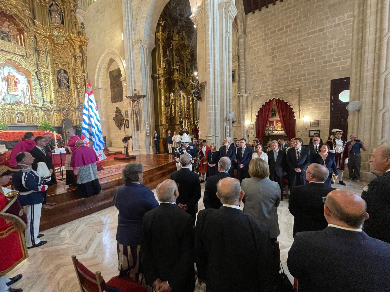 Traslado del Pendón a San Dionisio y Te Deum por el Patrón de Jerez