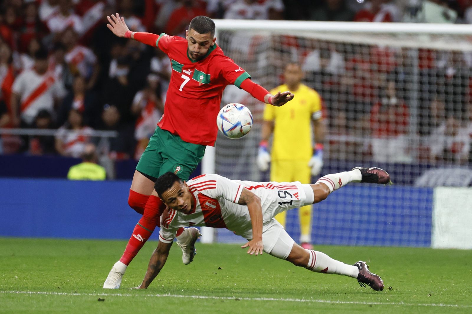 Las fotos del Marruecos - Perú en Madrid