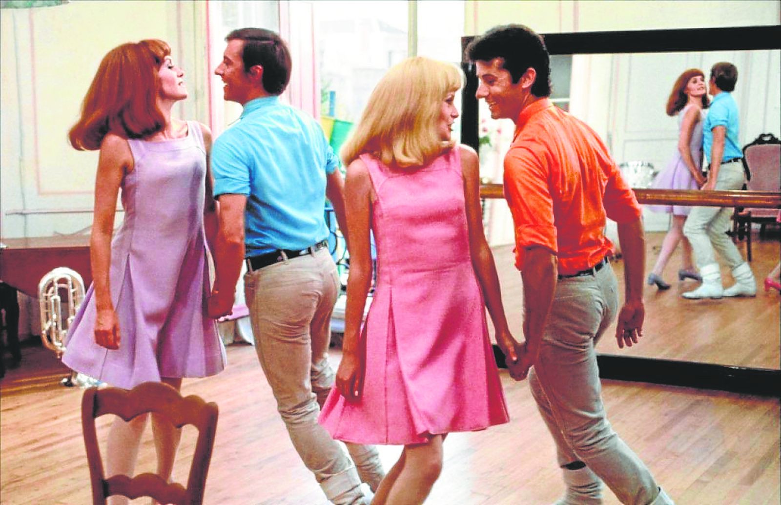 Un fotograma de  'Los paraguas de Cherburgo'.