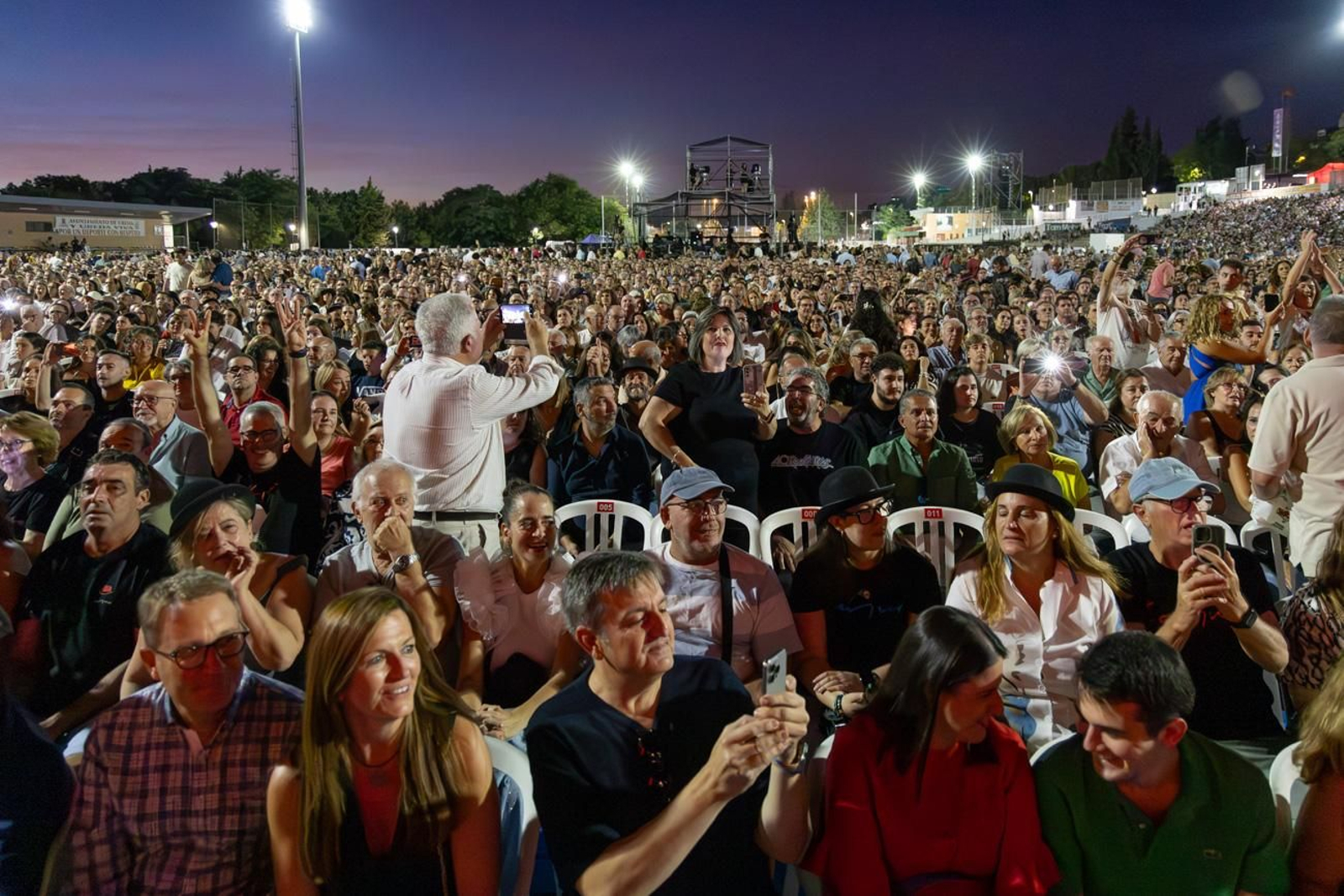 Concierto de Joaquín Sabina en su gira de despedida "Hola y Adiós"