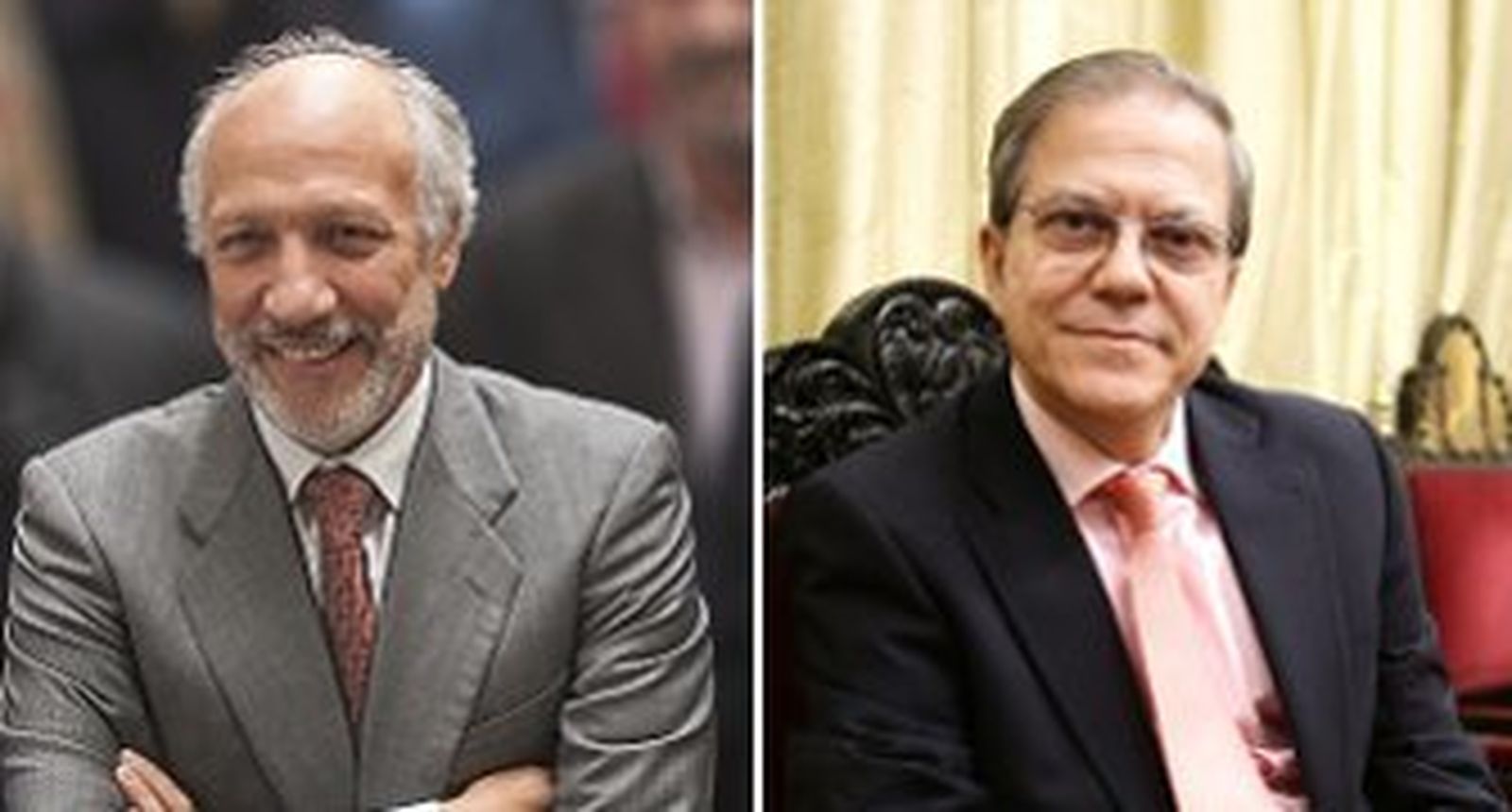 Anselmo Valdés (i) y Alberto M. Pérez Calero (d).