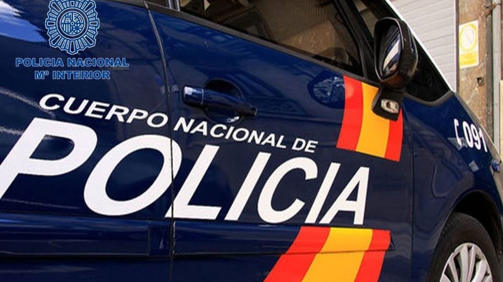Un patrullero de la Policía Nacional.