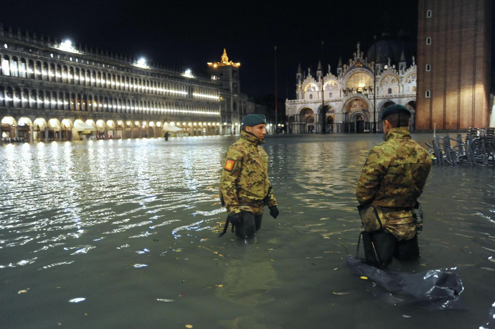 Las inundaciones de Venecia en imágenes