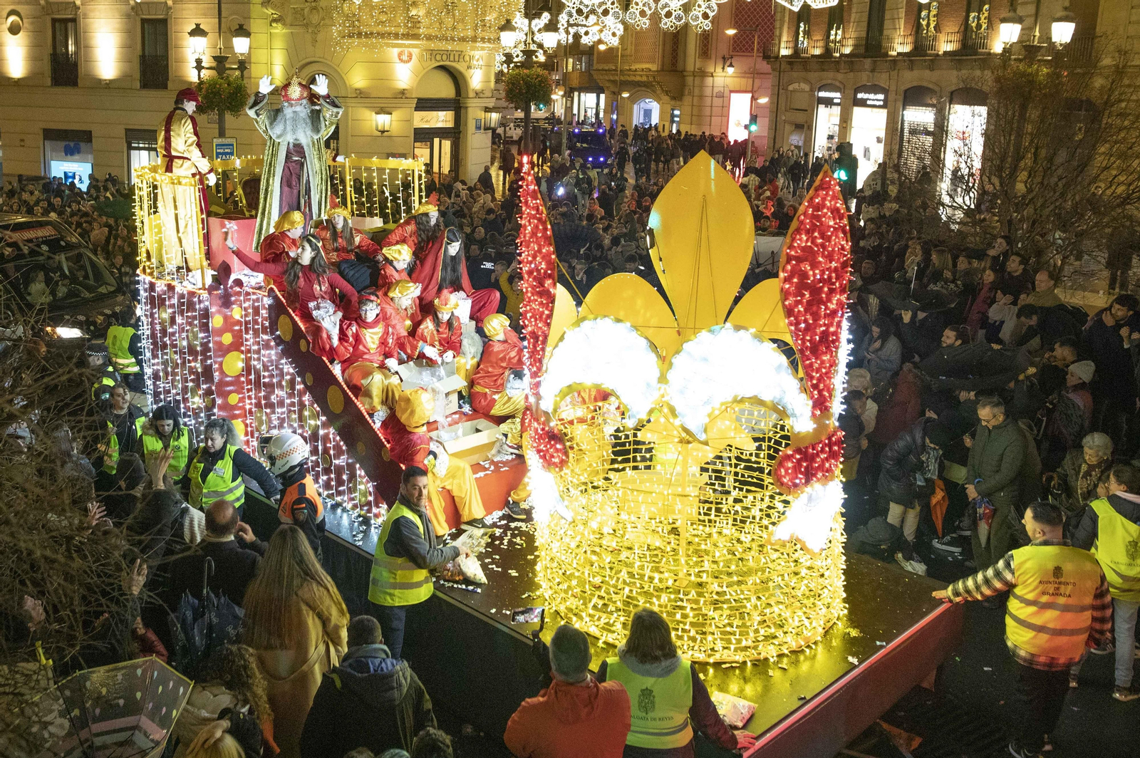 Las imágenes de la Cabalgata de Reyes en Granada