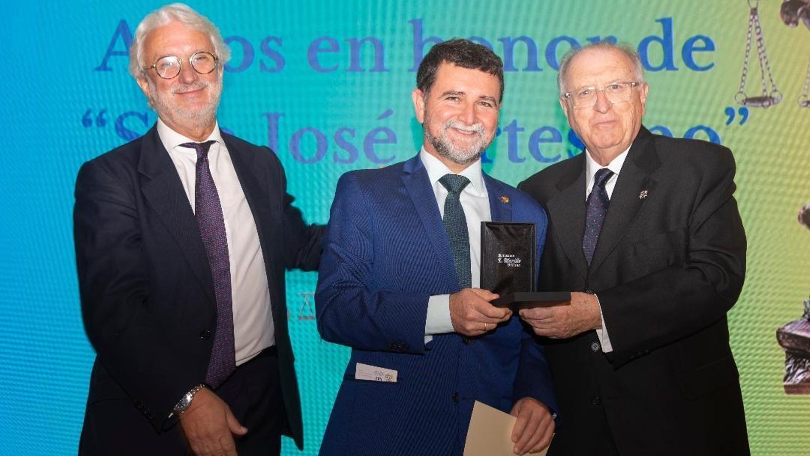 Luis Carrasco, Jesús Fuente y José Blas Fernández.