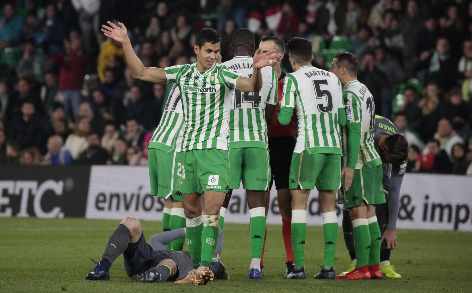 Las imágenes del Betis - Real Sociedad