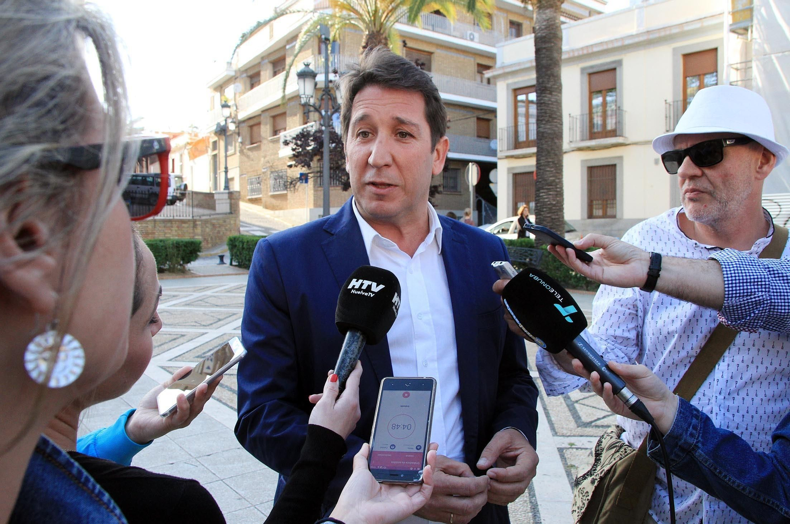 Imágenes de la presentación de "Creo en Huelva", nuevo partido de Ruperto Gallardo y Enrique Figueroa