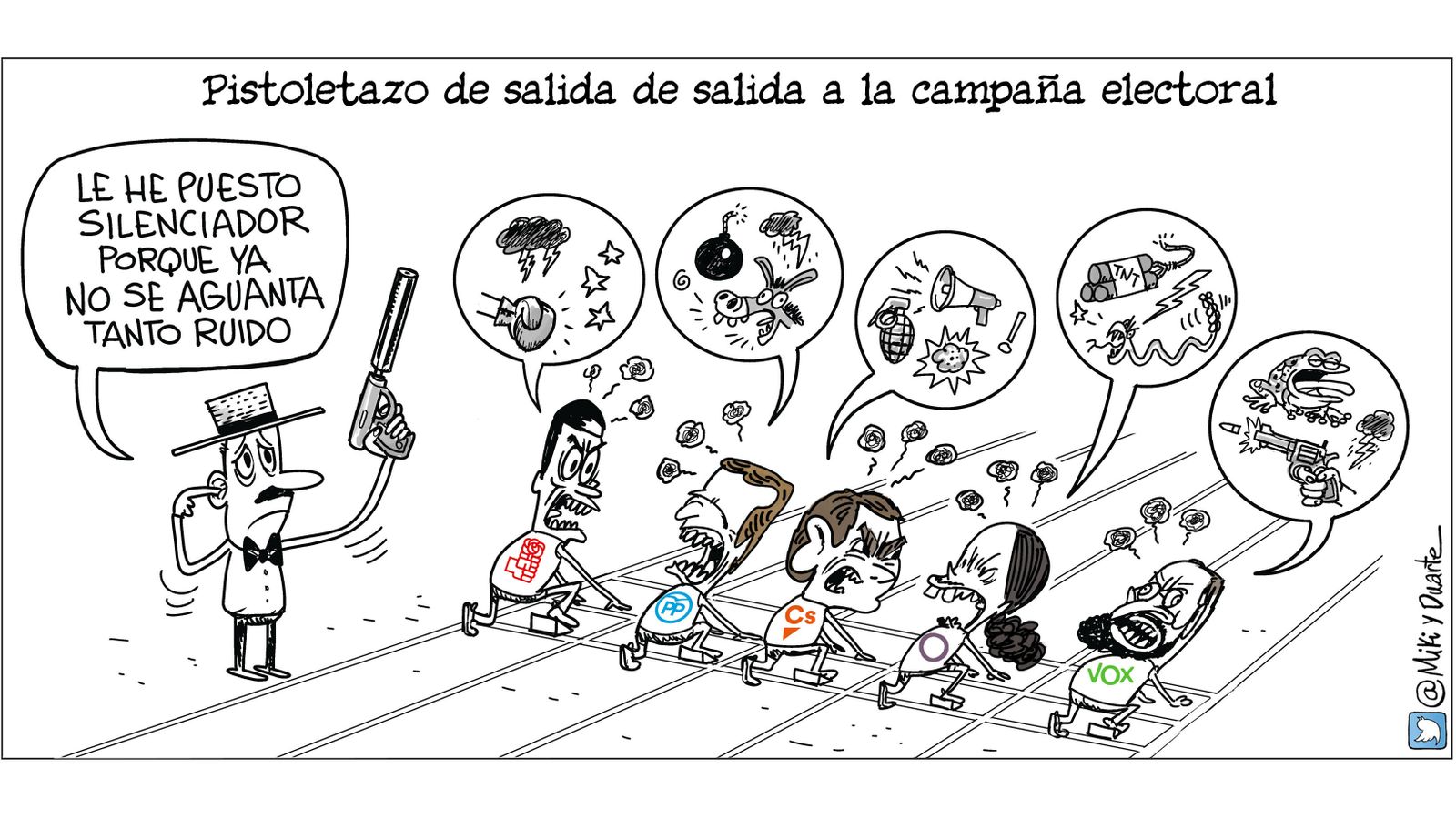 Especial Elecciones 28-A. Resúmen en viñetas.