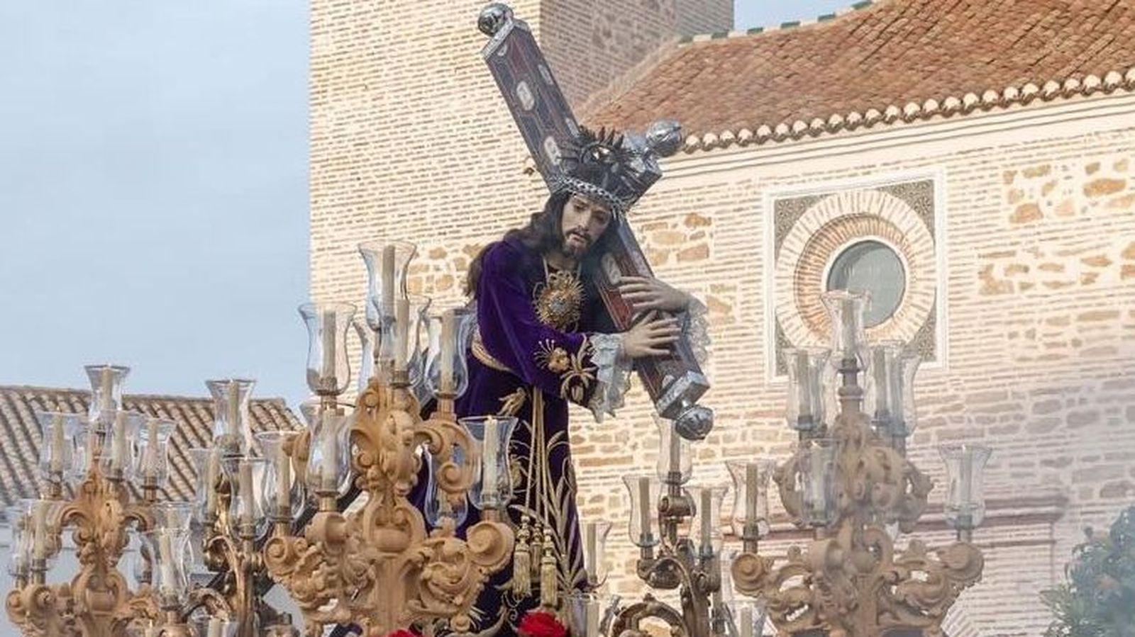 Cartel Oficial del Dulce Nombre de Jesús Nazareno de Cgurriana de la Vega 2025, obra de Alberto Ortega