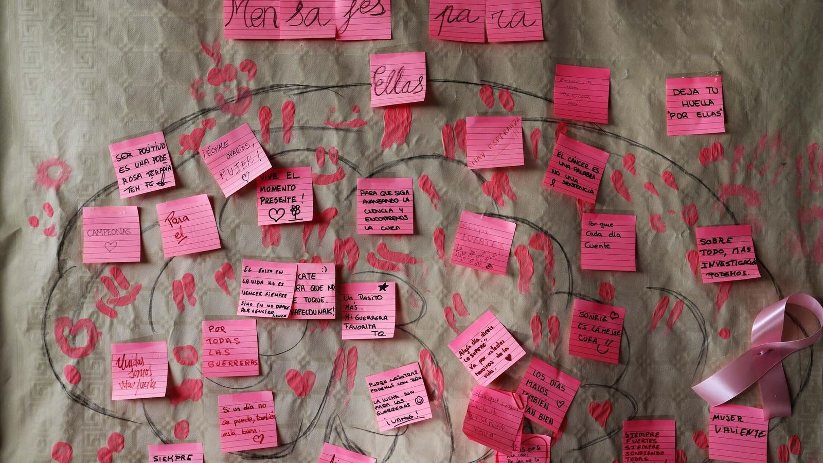 Mensajes positivos en Oncología para las mujeres con cáncer.