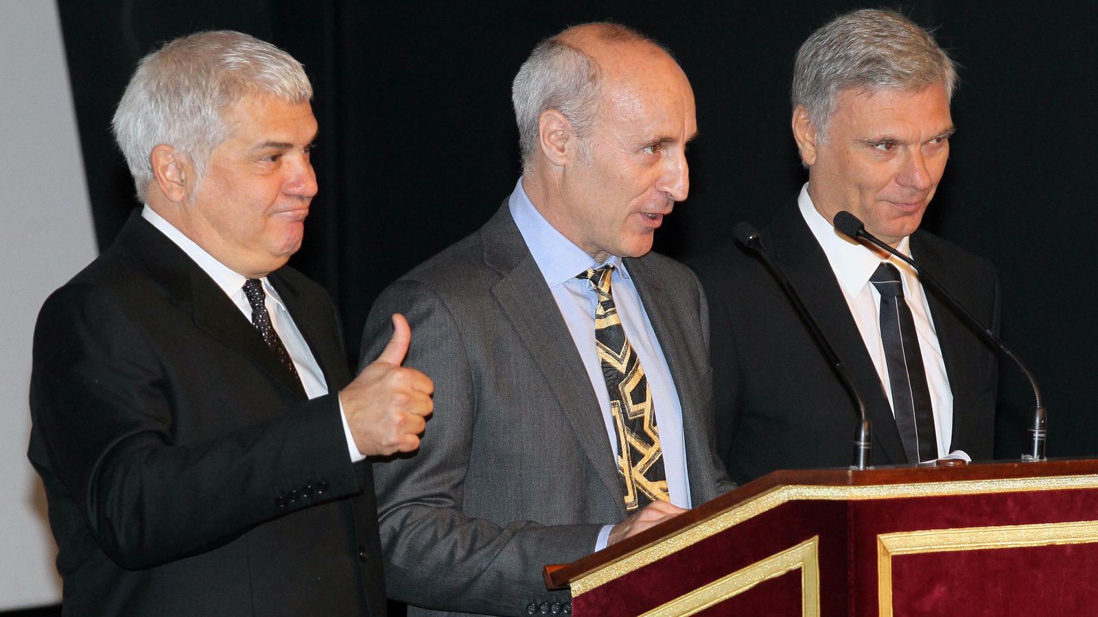 Tricicle, tras recoger la Medalla al Mérito de las Bellas Artes en Jerez