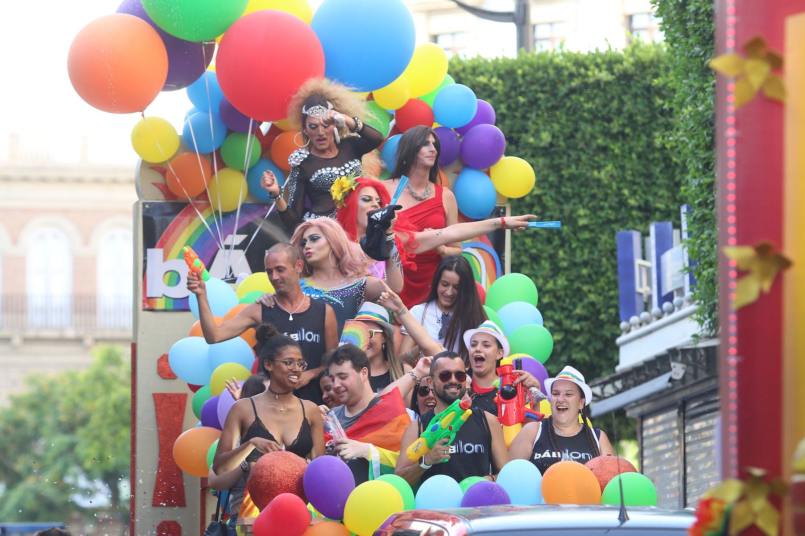 Las imágenes del Orgullo LTBI de Almería