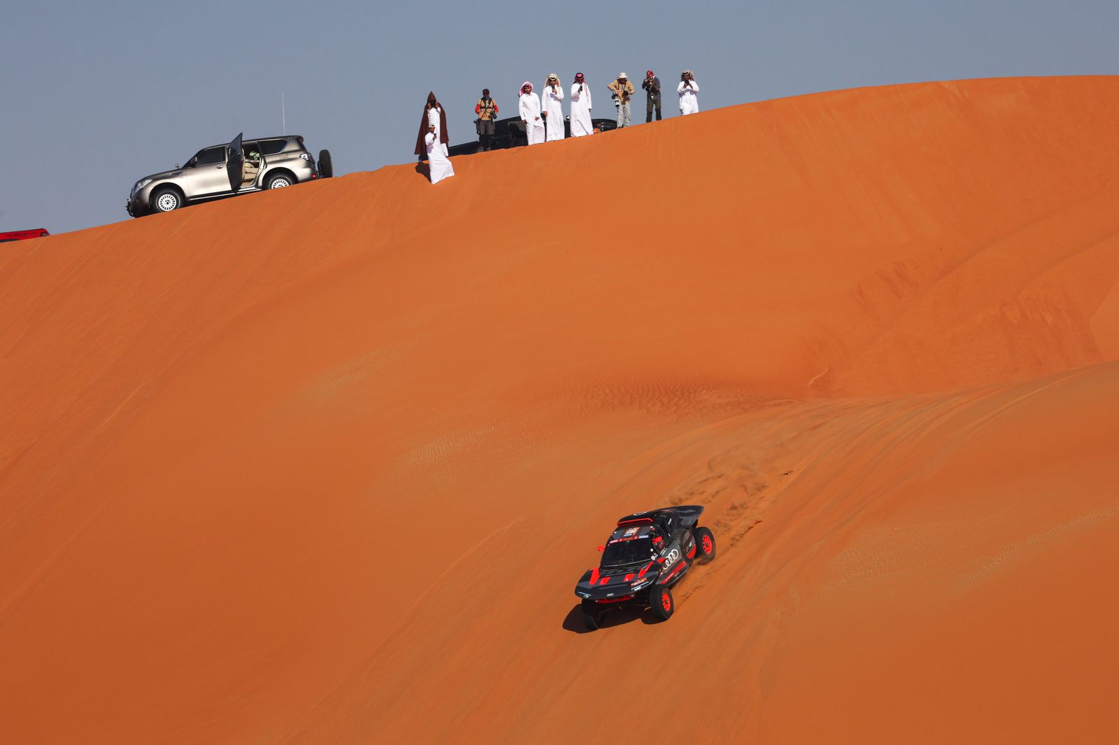 Las mejores fotos del Dakar por las dunas