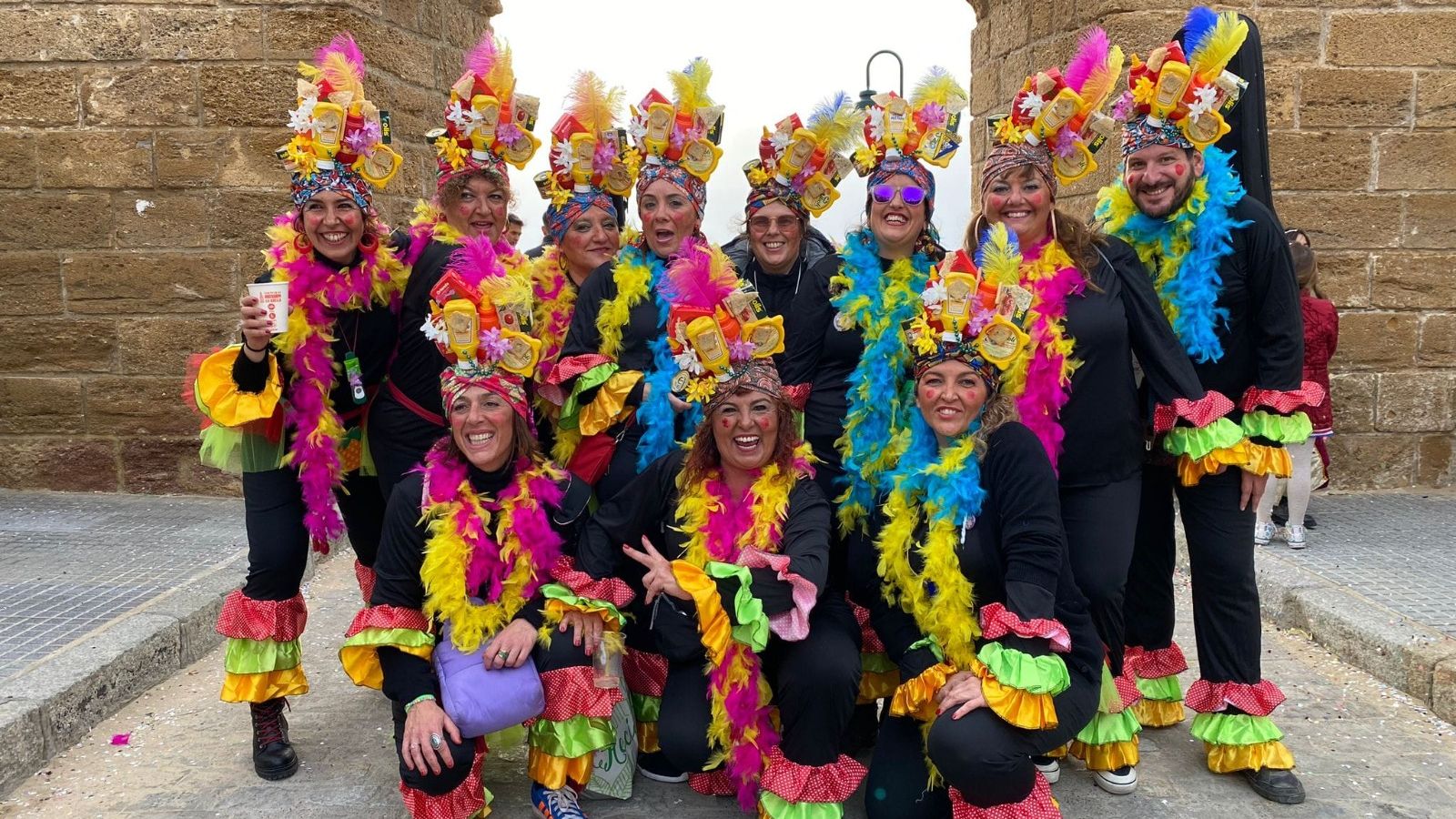 La chirigota de Las Tubío, en una imagen de años anteriores.