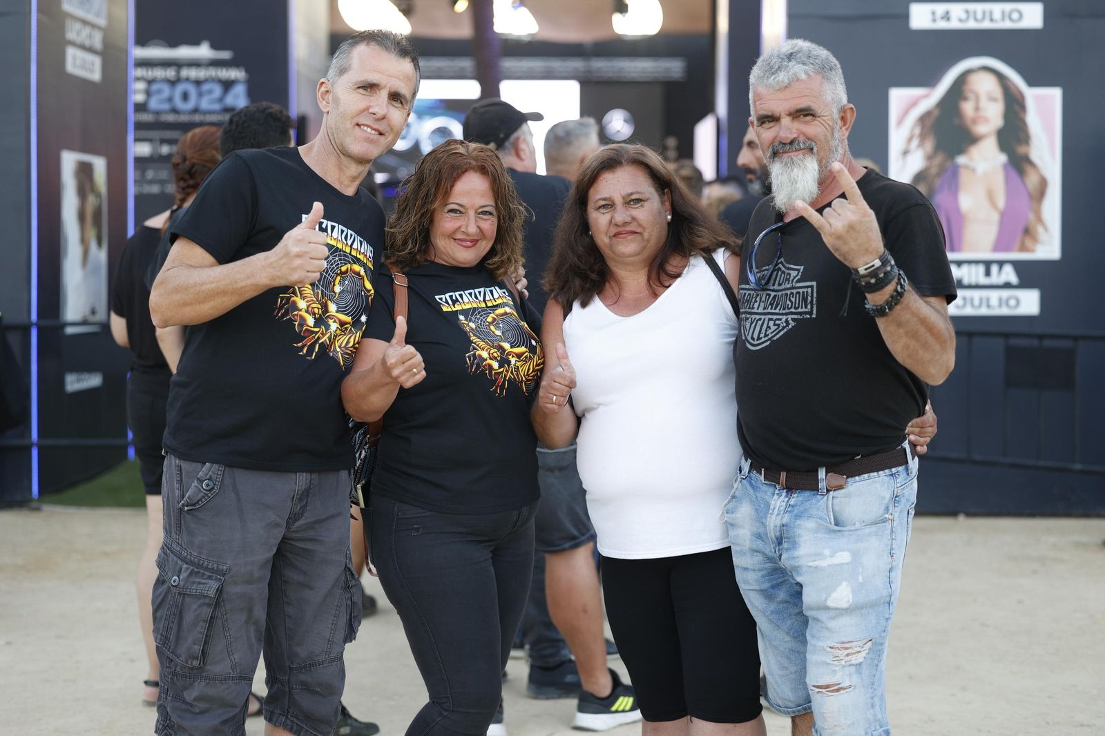 Búscate en el concierto de Scorpions en Concert Music Festival de Chiclana