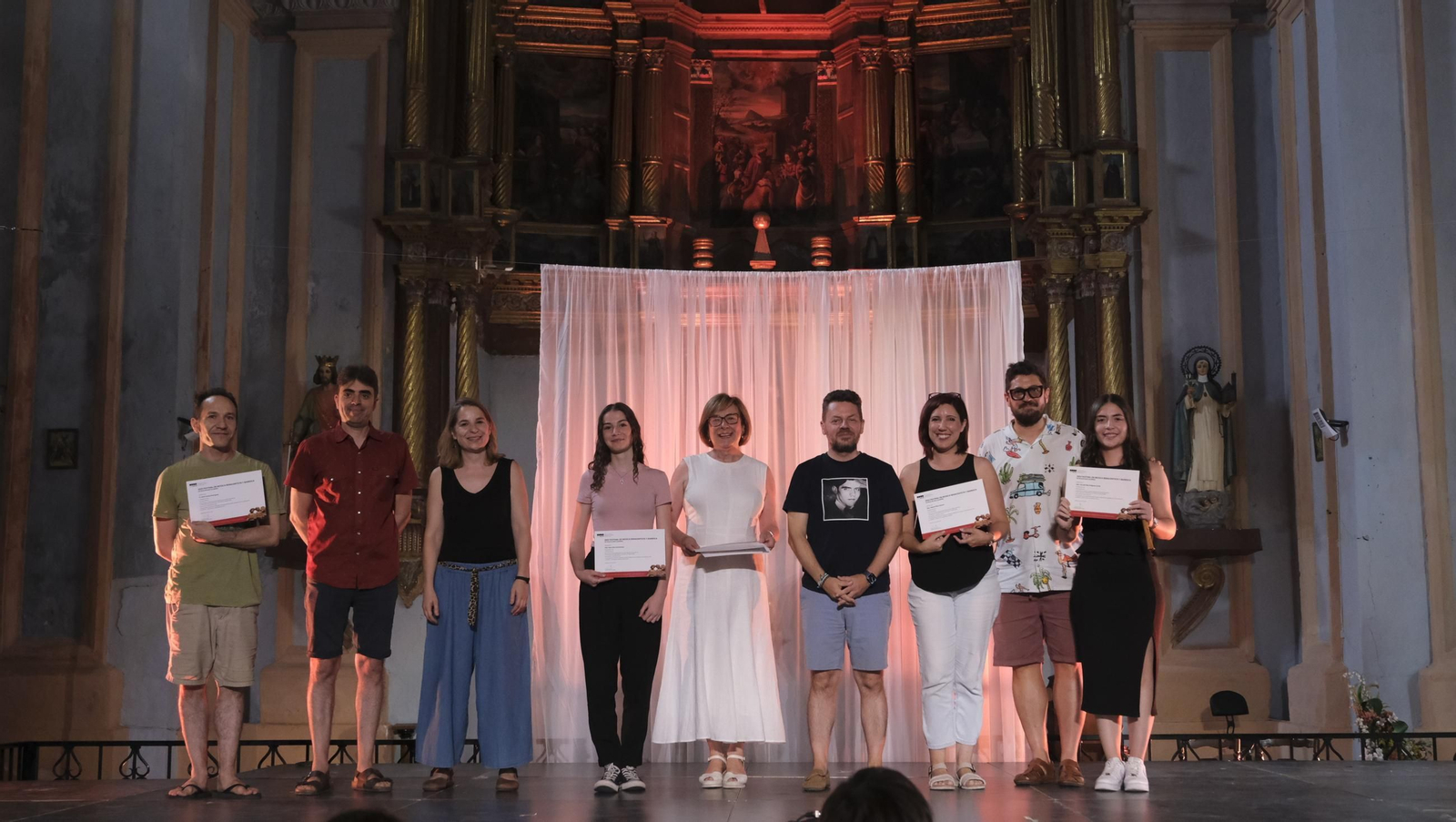 Entrega de diplomas a los alumnos de la Academia Musical del Festival de Vélez Blanco