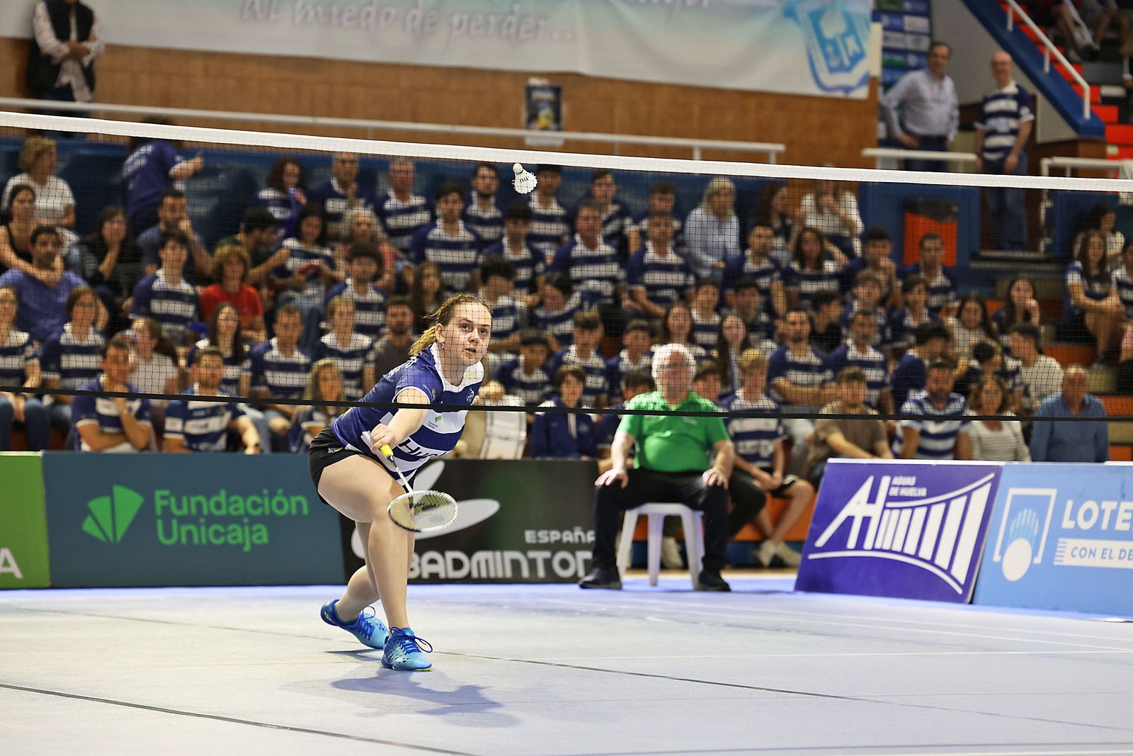 Imágenes de la final de liga de bádminton entre el IES La Orden y La RInconada