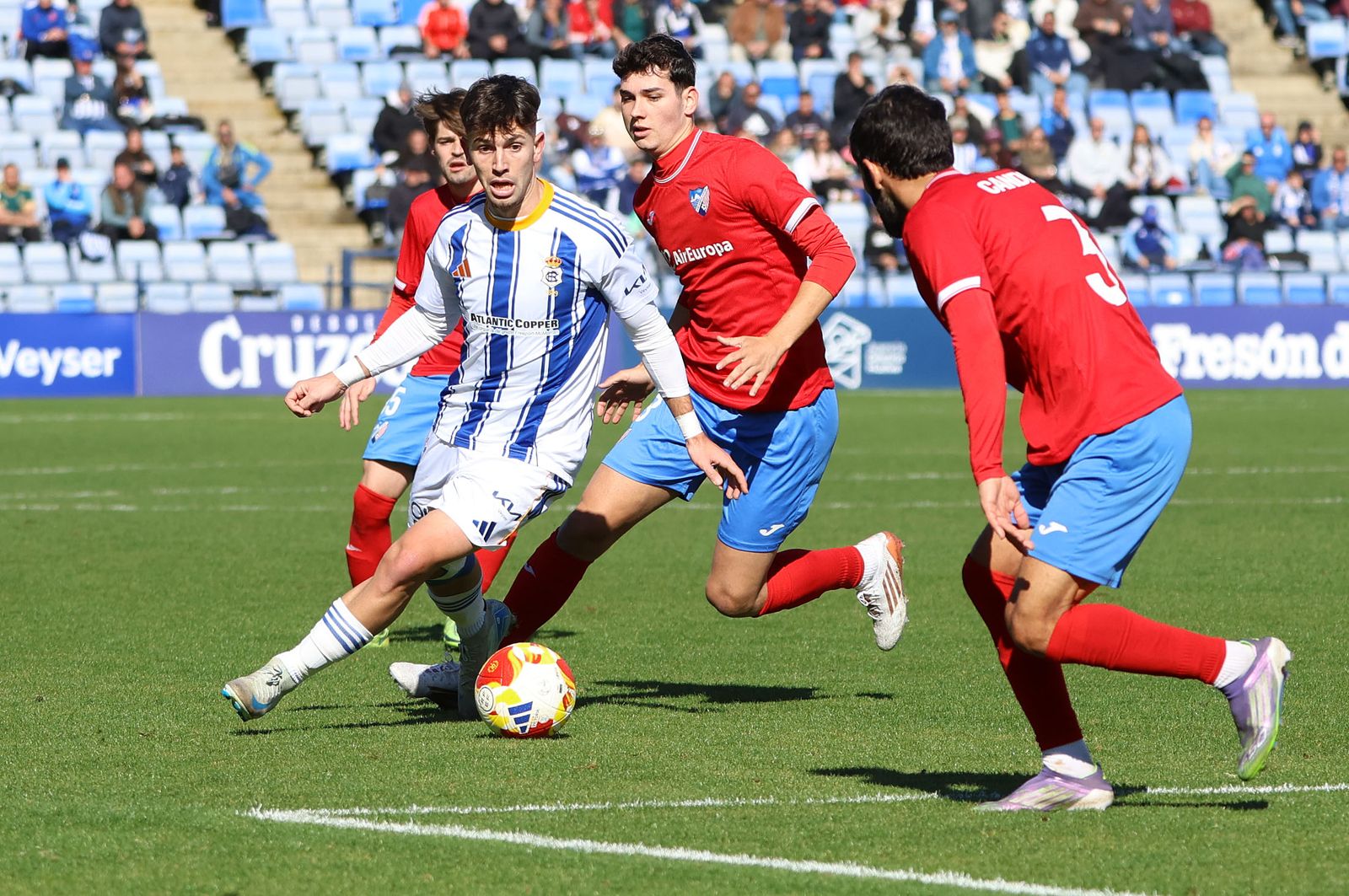 Las mejores fotografías del Recreativo de Huelva-Club Deportivo Estepona