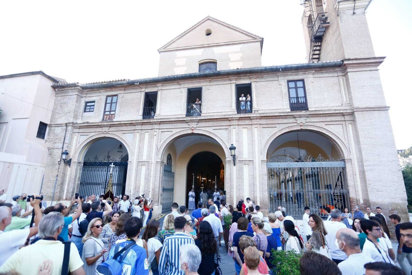 El traslado de la Virgen de la Victoria a la Catedral, en fotos