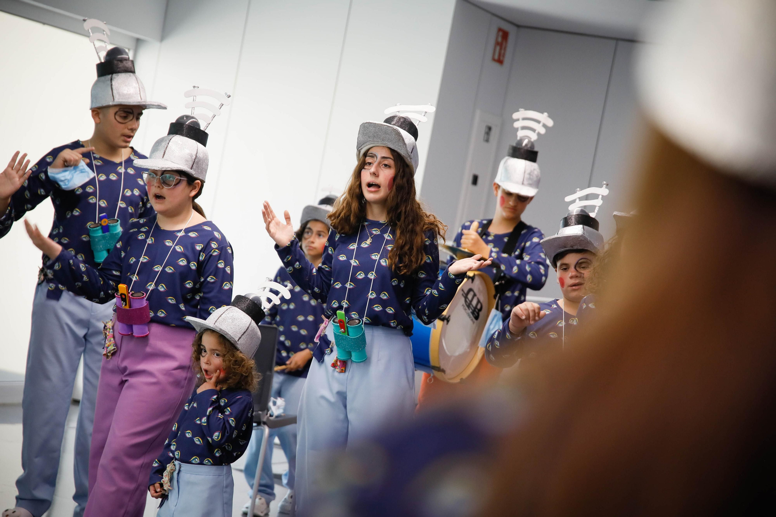 Carnaval para los niños y niñas del hospital Materno Infantil de Almería contado en imágenes