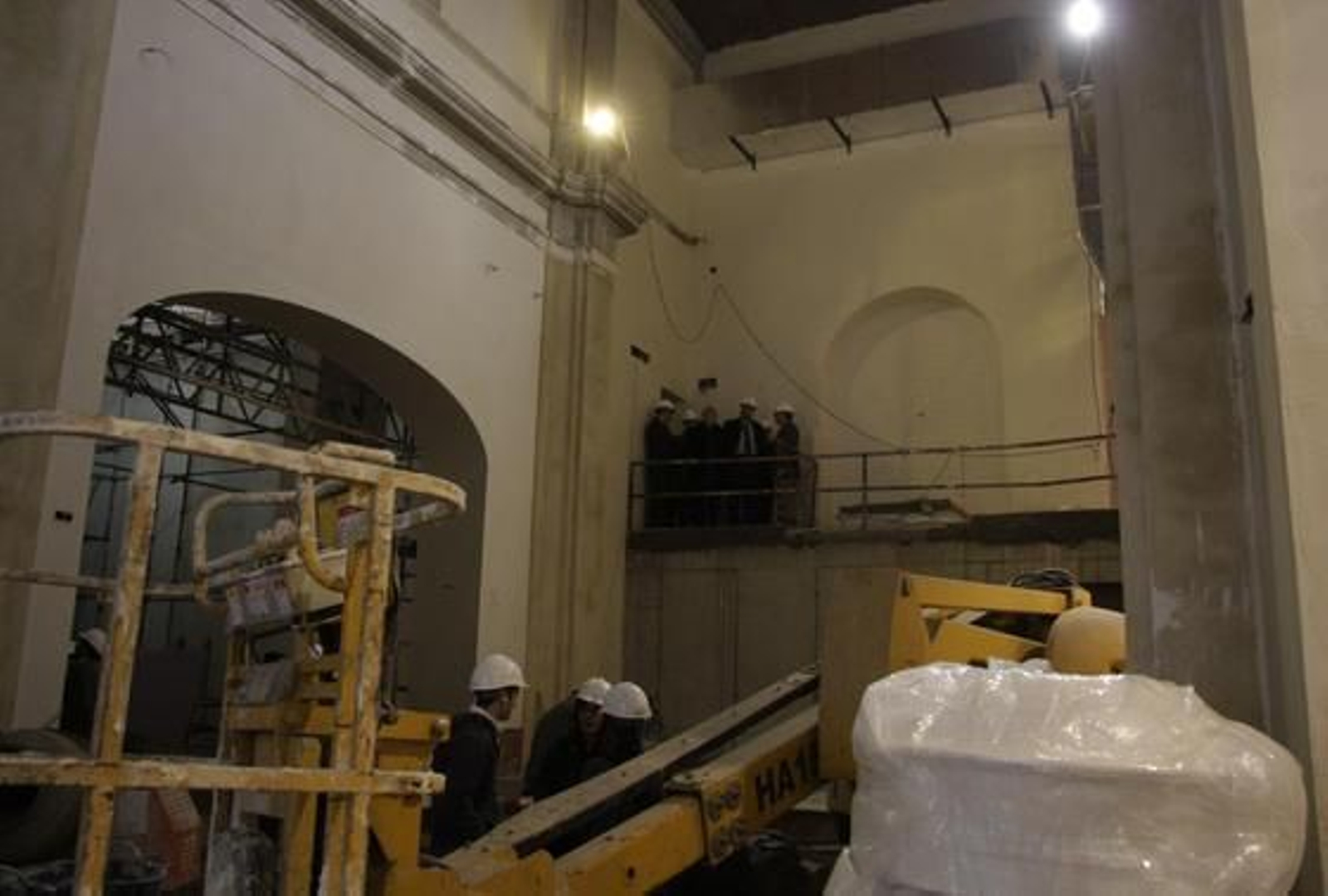 Las actuaciones llevadas a cabo en el edificio triplicarán el espacio de la Capilla.

Foto: Victoria Hidalgo