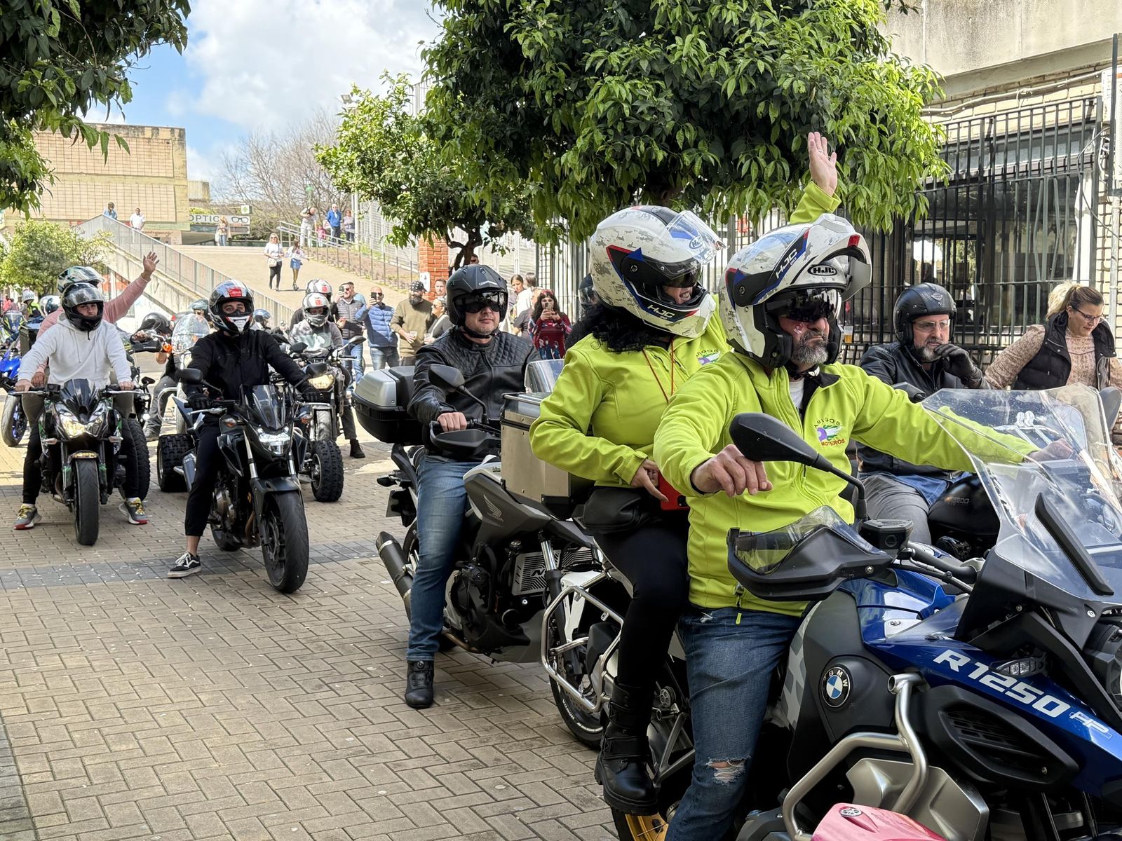 concentración de motos