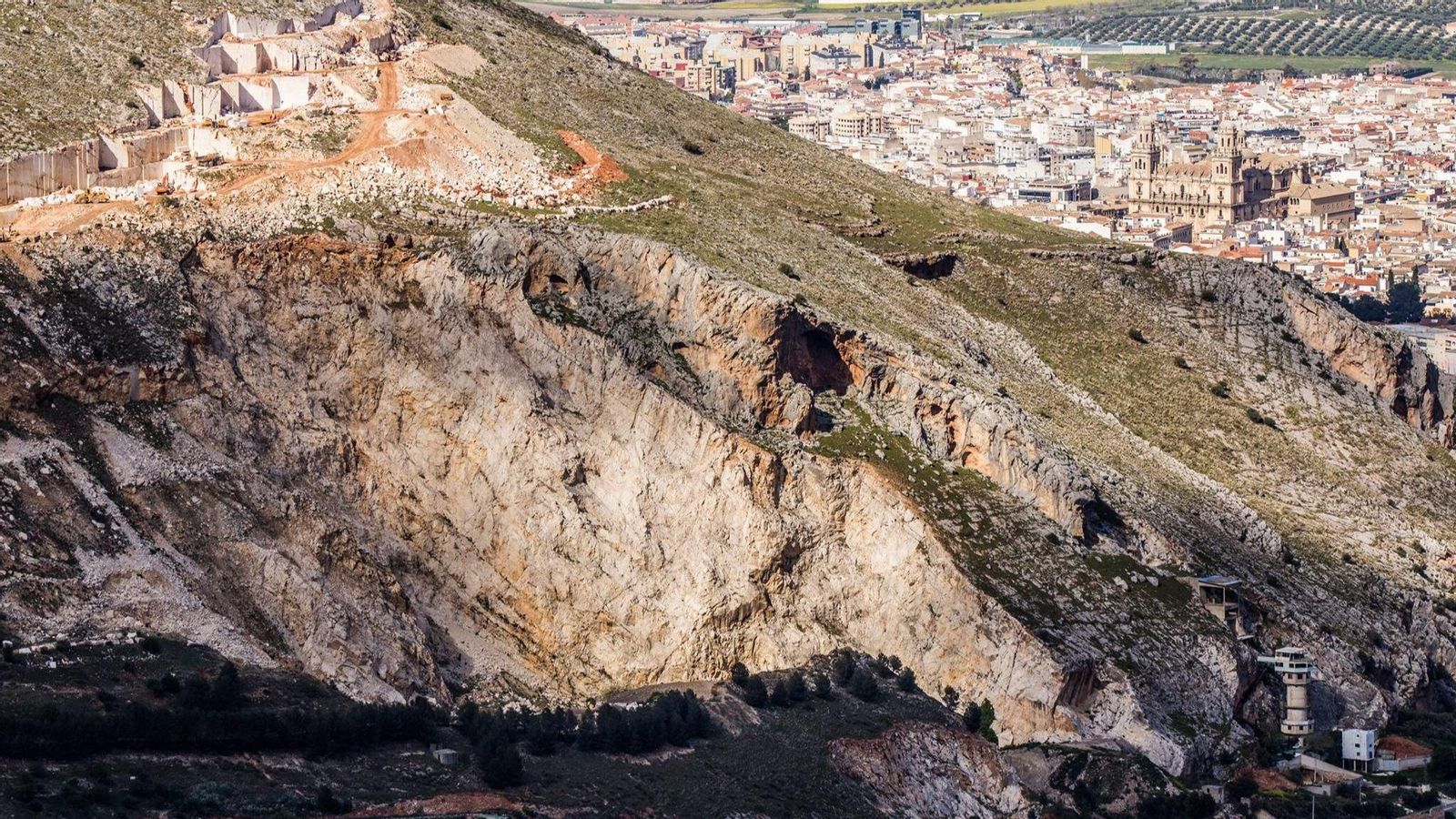 Entorno de la cantera, en marzo de 2017