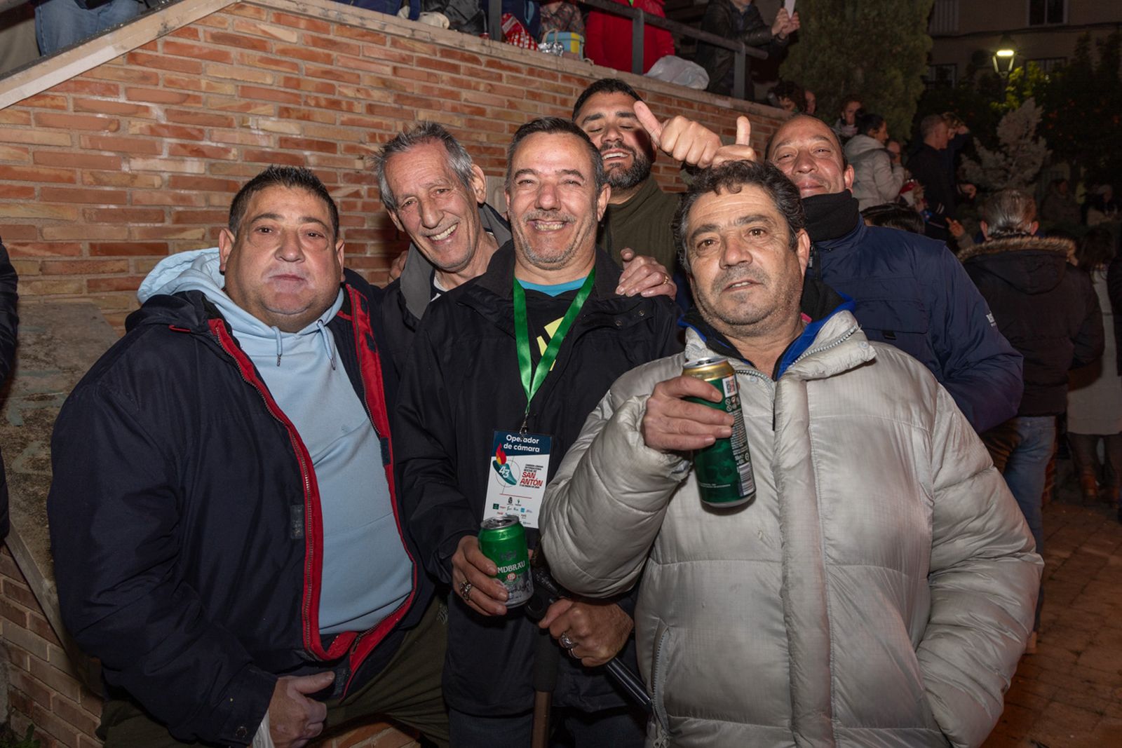 Encendido en Jaén de la lumbre oficial de San Antón 2026 y bendición de los animales