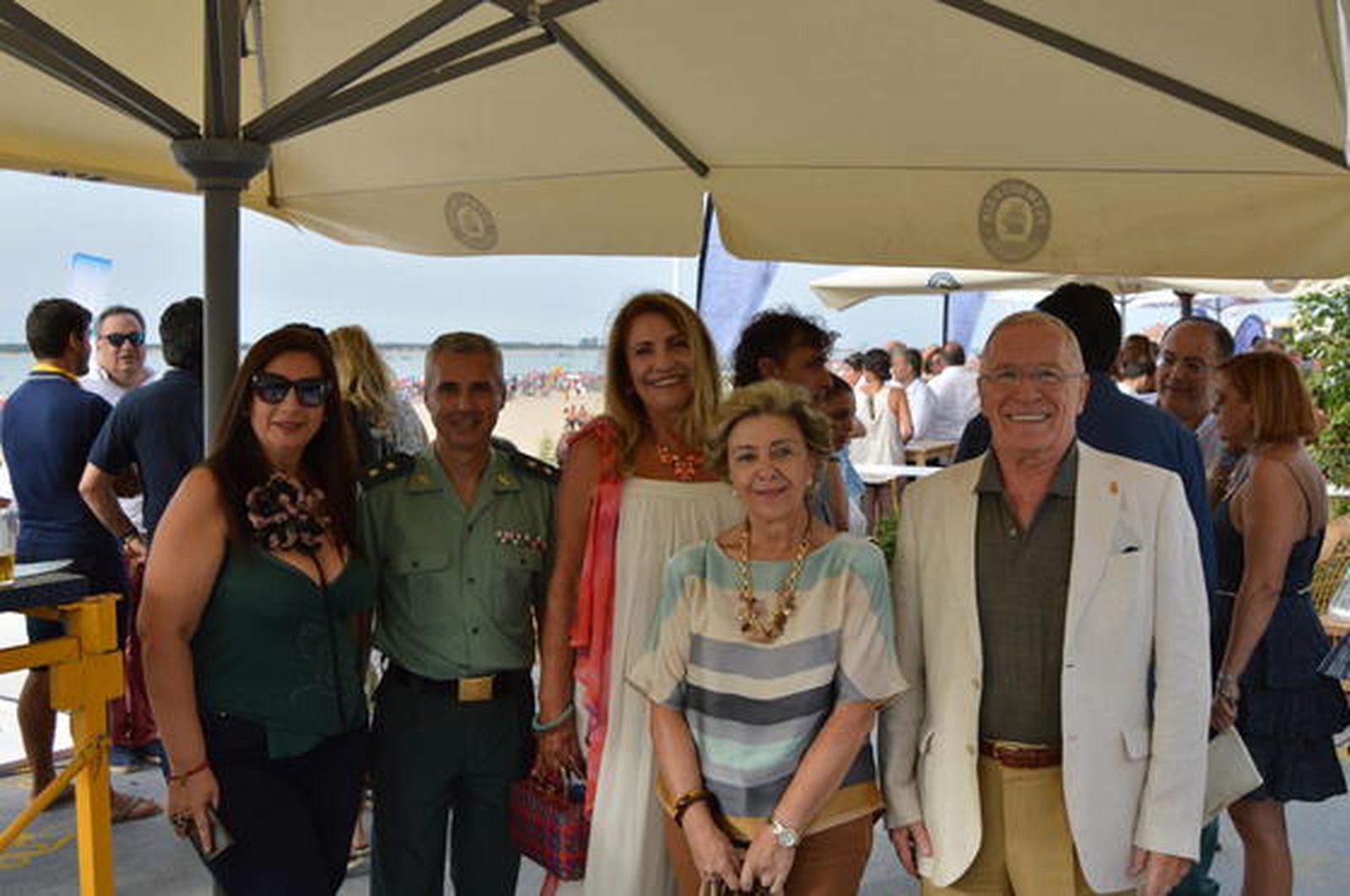 Pilar Gómez, José  Antonio Carvajal, Josefa Díaz, Marita Romero y Fernando Coimbra.

Foto: Ignacio Casas de Ciria