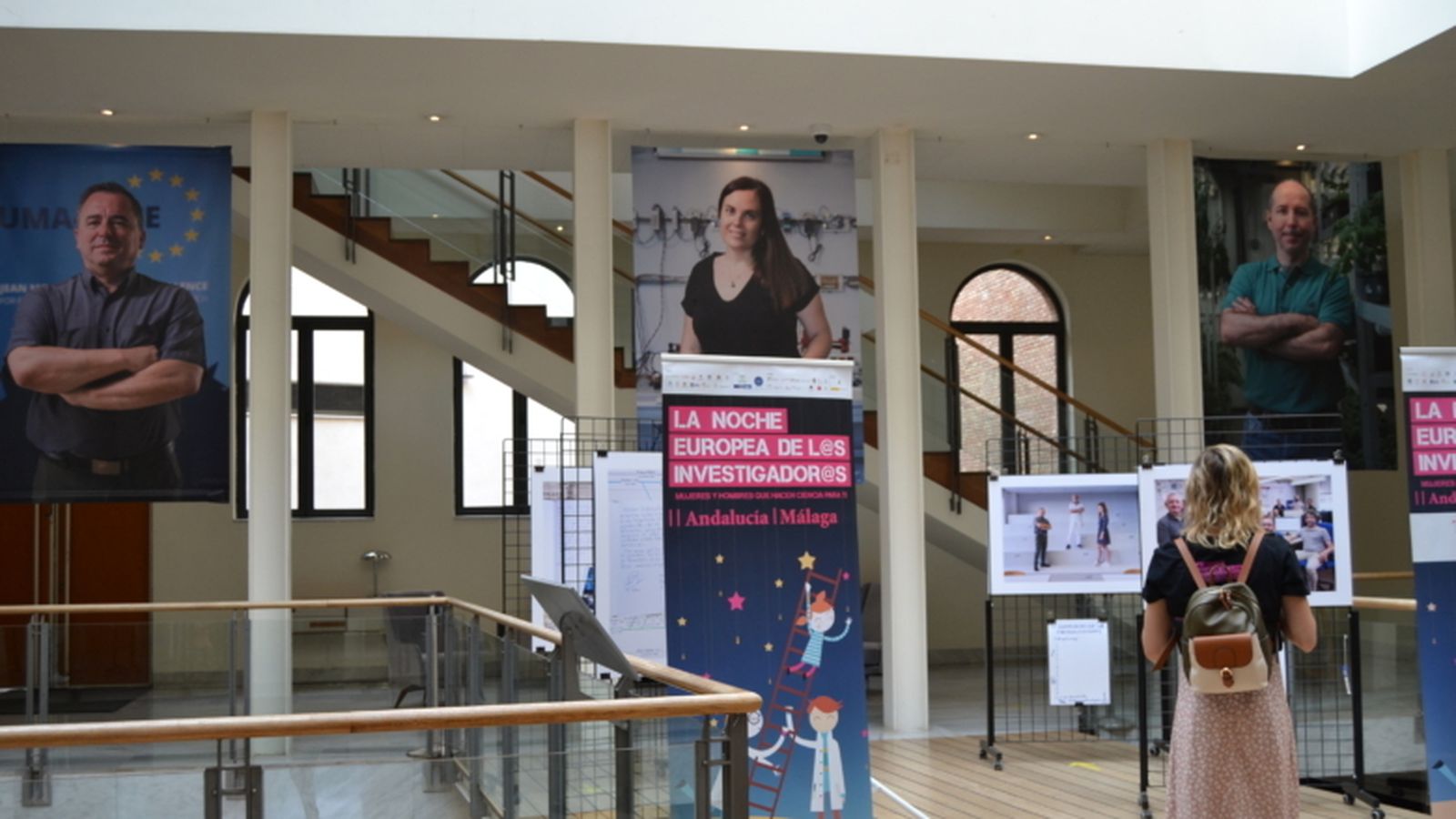 Exposiciones Talento Europea en la Noche Europea de los Investigadores