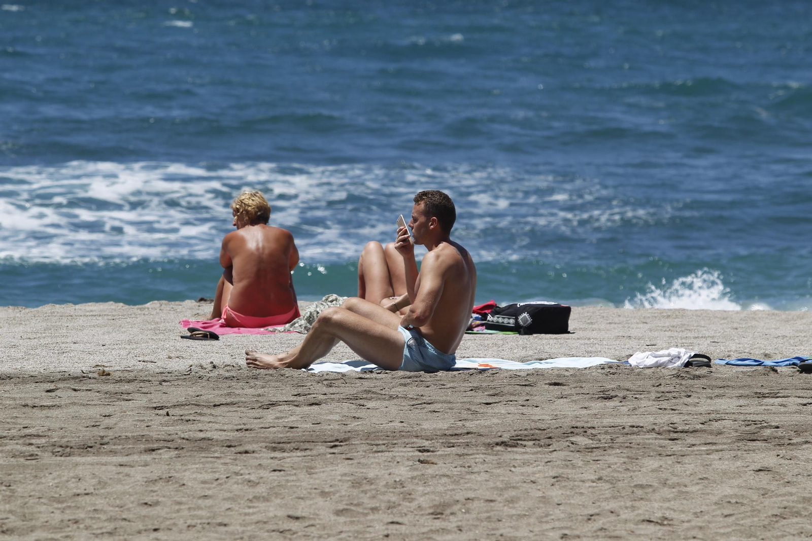 Fotogalería primer día vigilantes playas de Almería