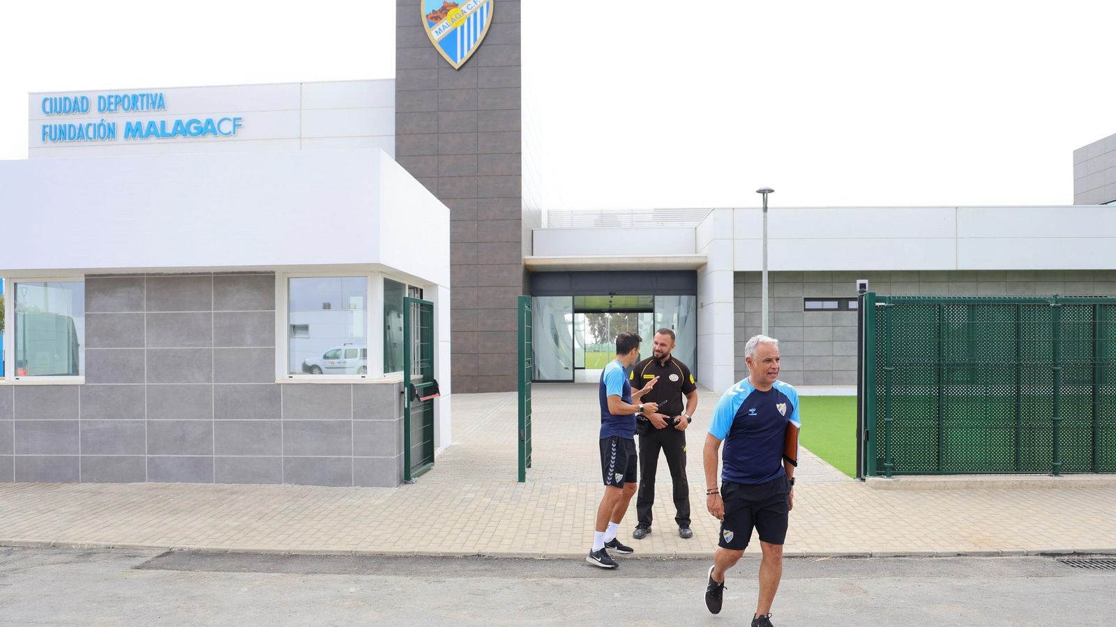 El Málaga CF prueba la Ciudad Deportiva de Arraijanal