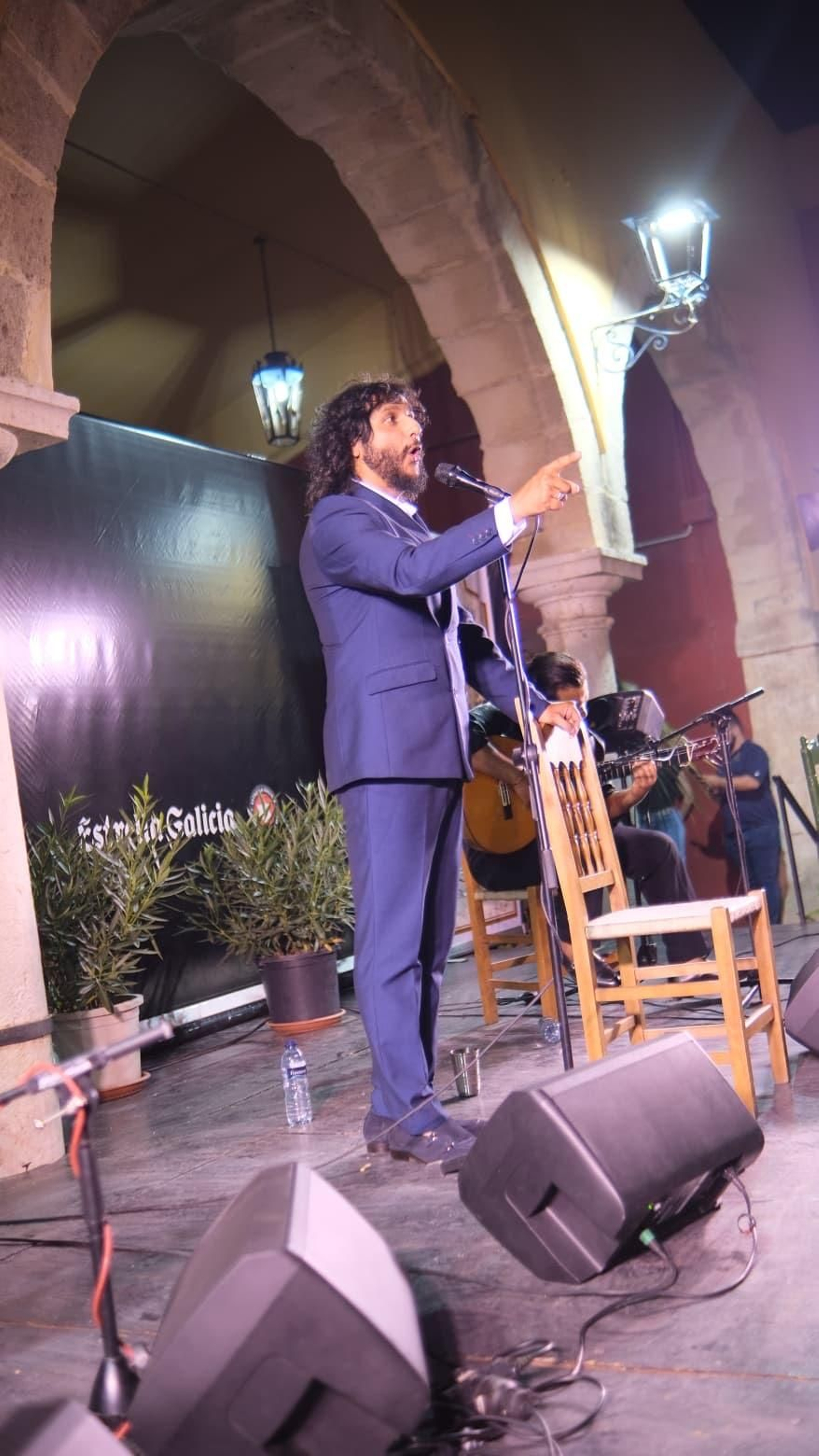 Antonio Reyes en la peña 'El Chumi'.