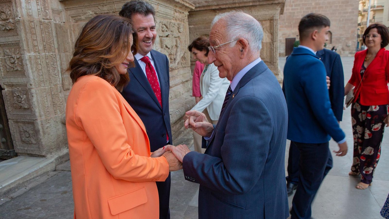 El alcalde de Roquetas, Gabriel Amat, apoyo la celebración con su presencia.