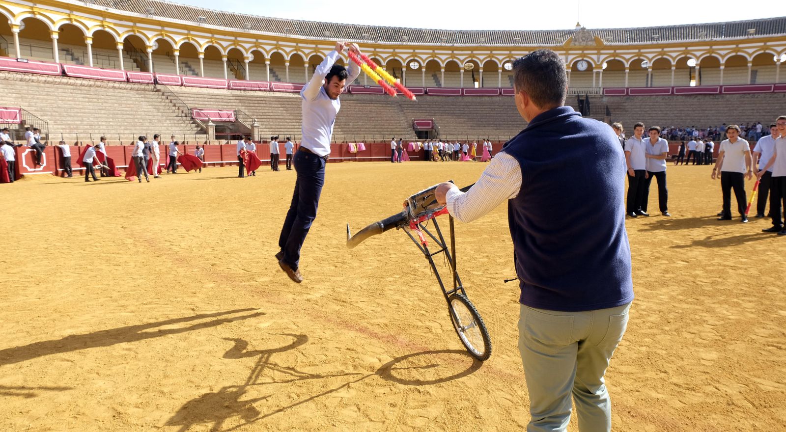 El taller de toreo en la Maestranza, en imágenes