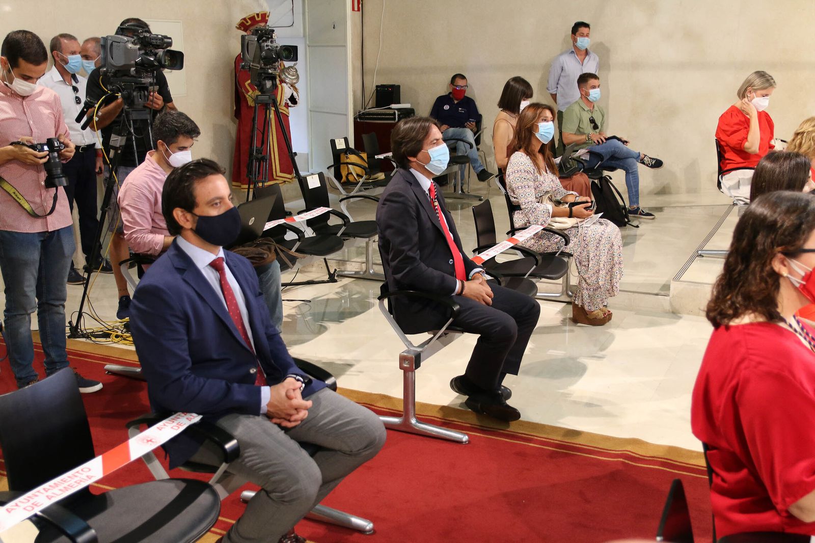 Fotogalería del homenaje a Los Coloraos