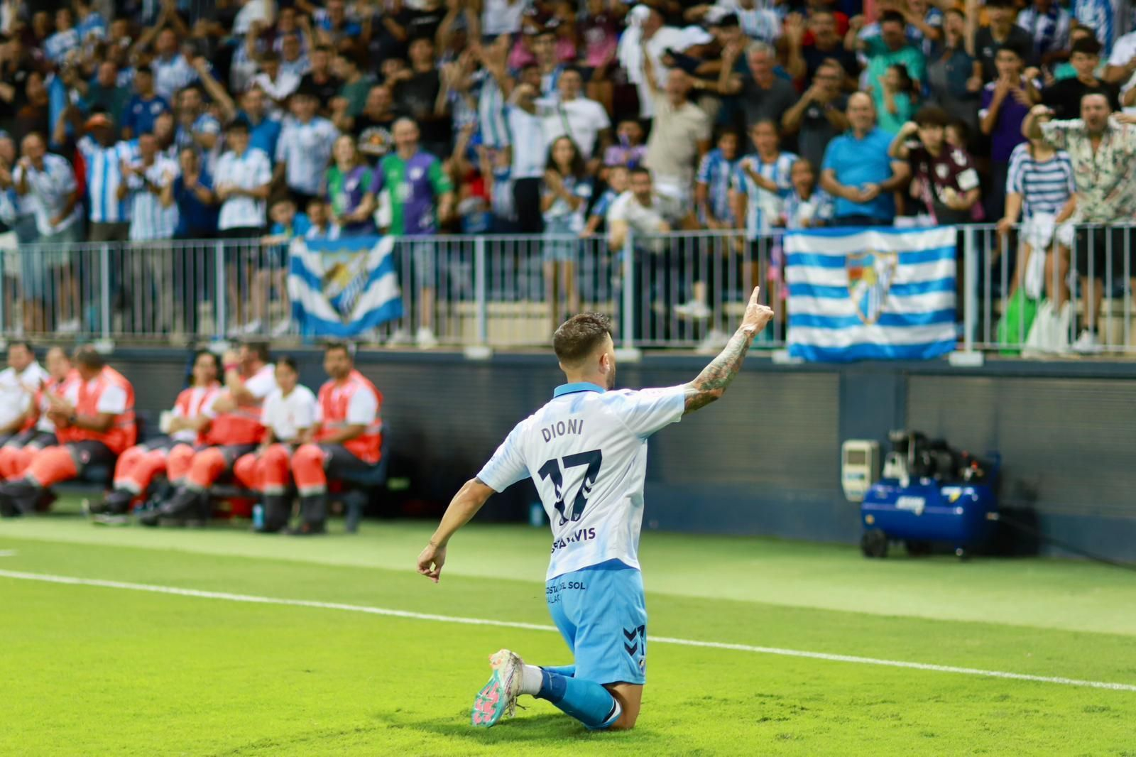 El Málaga CF - Recreativo Granada, en imágenes