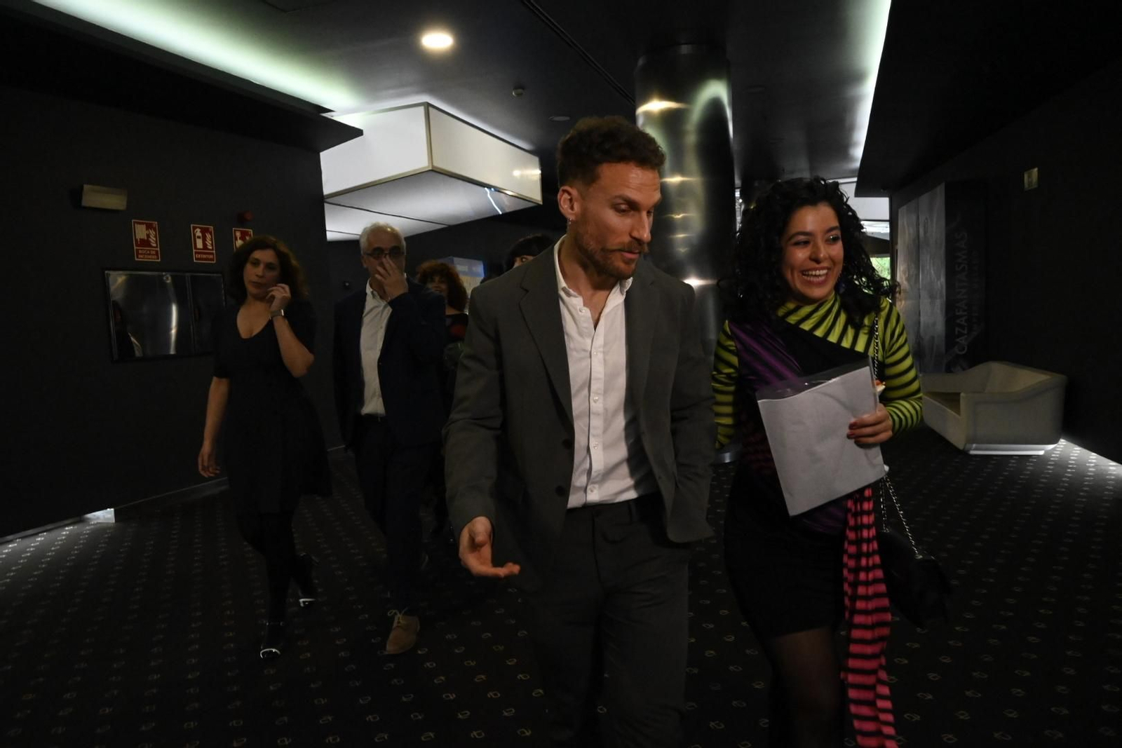 Estreno del cortometraje 'Carroña' del cineasta onubense Elías Pérez , en imágenes