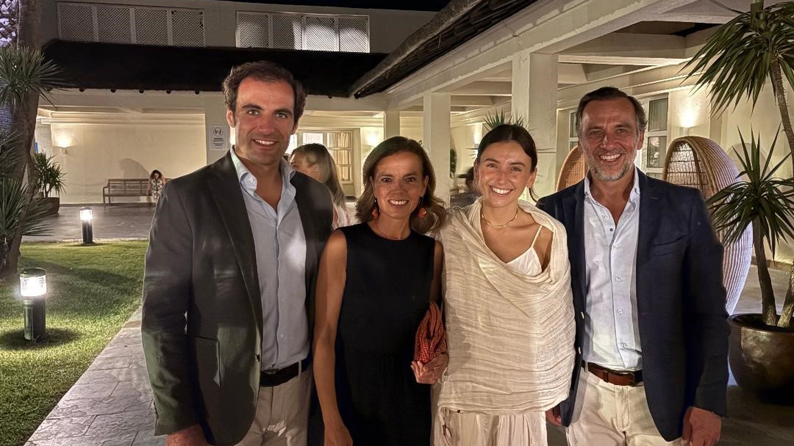 Gonzalo Calero, Almudena Maillo, Jimena Calero y Miguel Ángel Calero.