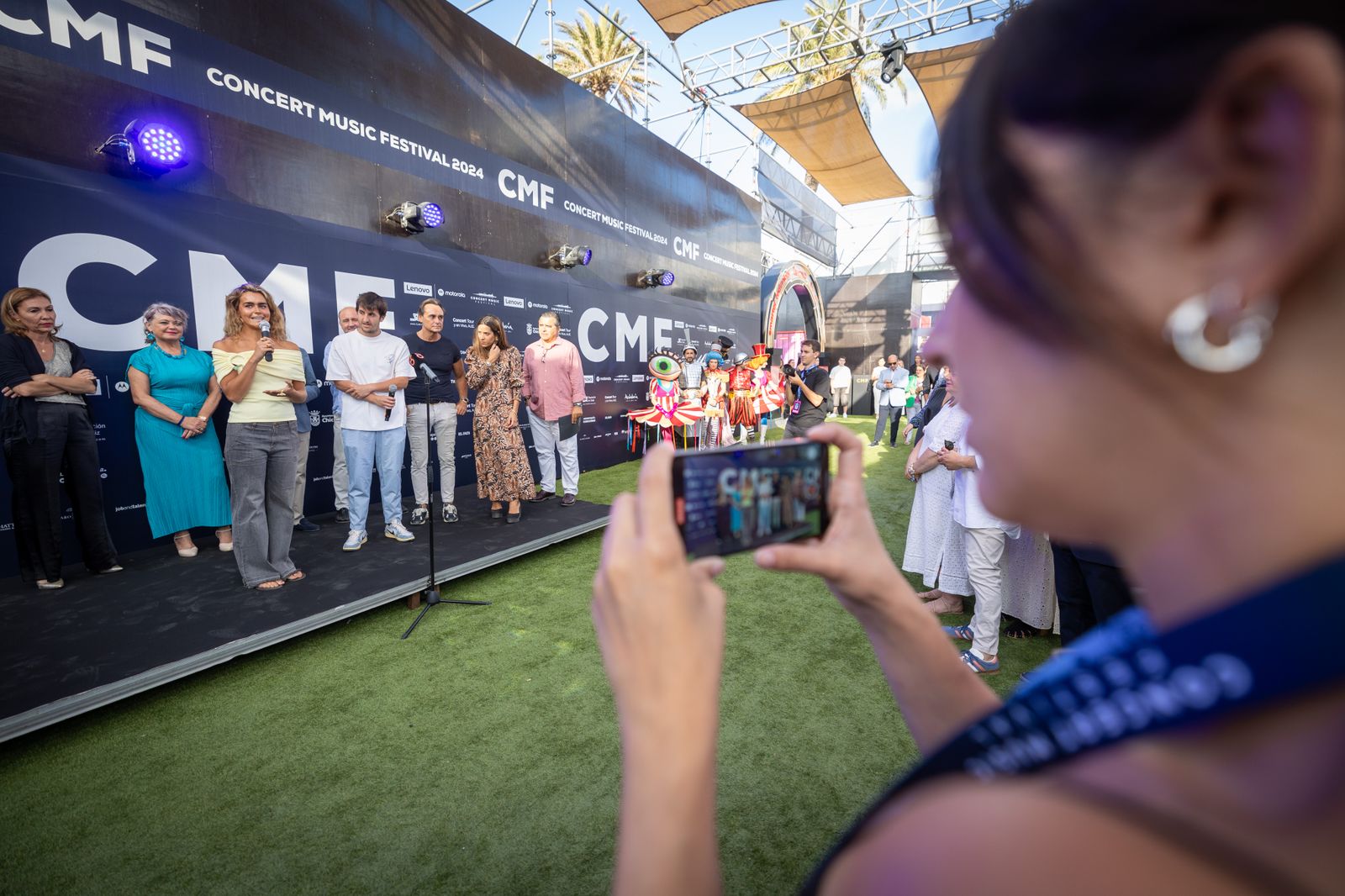 Imágenes de la inauguración del Concert Music Festival 2024 en Chiclana