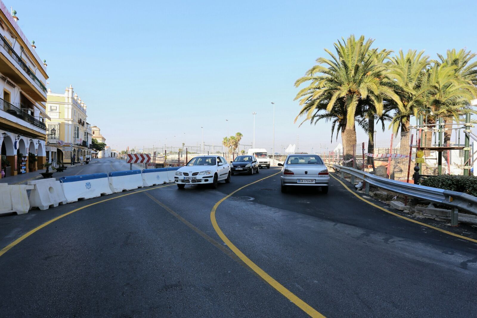 Desvío del tráfico en Pozos Dulces