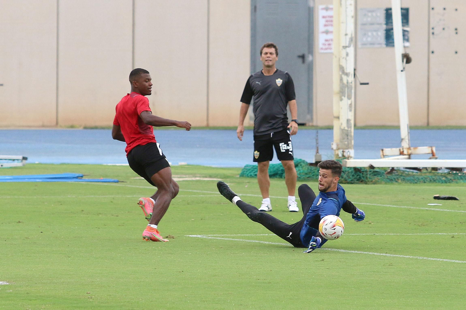 Fotogalería del entrenamiento de la UD Almería del miércoles 11 de agosto