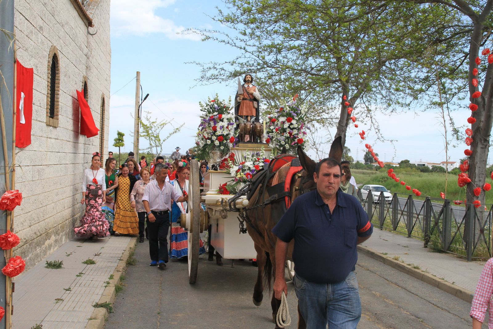 Imágenes de la romería de la Ribera