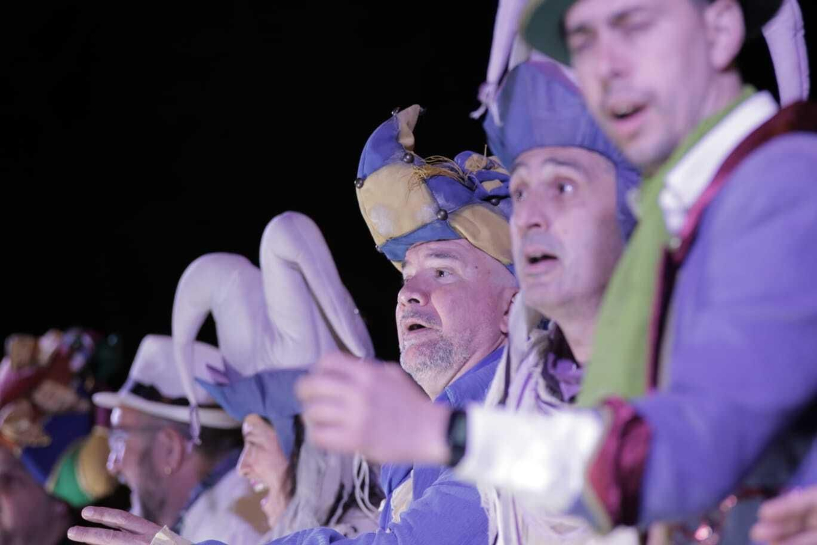 Gala de bienvenida del Carnaval en San Fernando con Manu Sánchez y Sandra Golpe