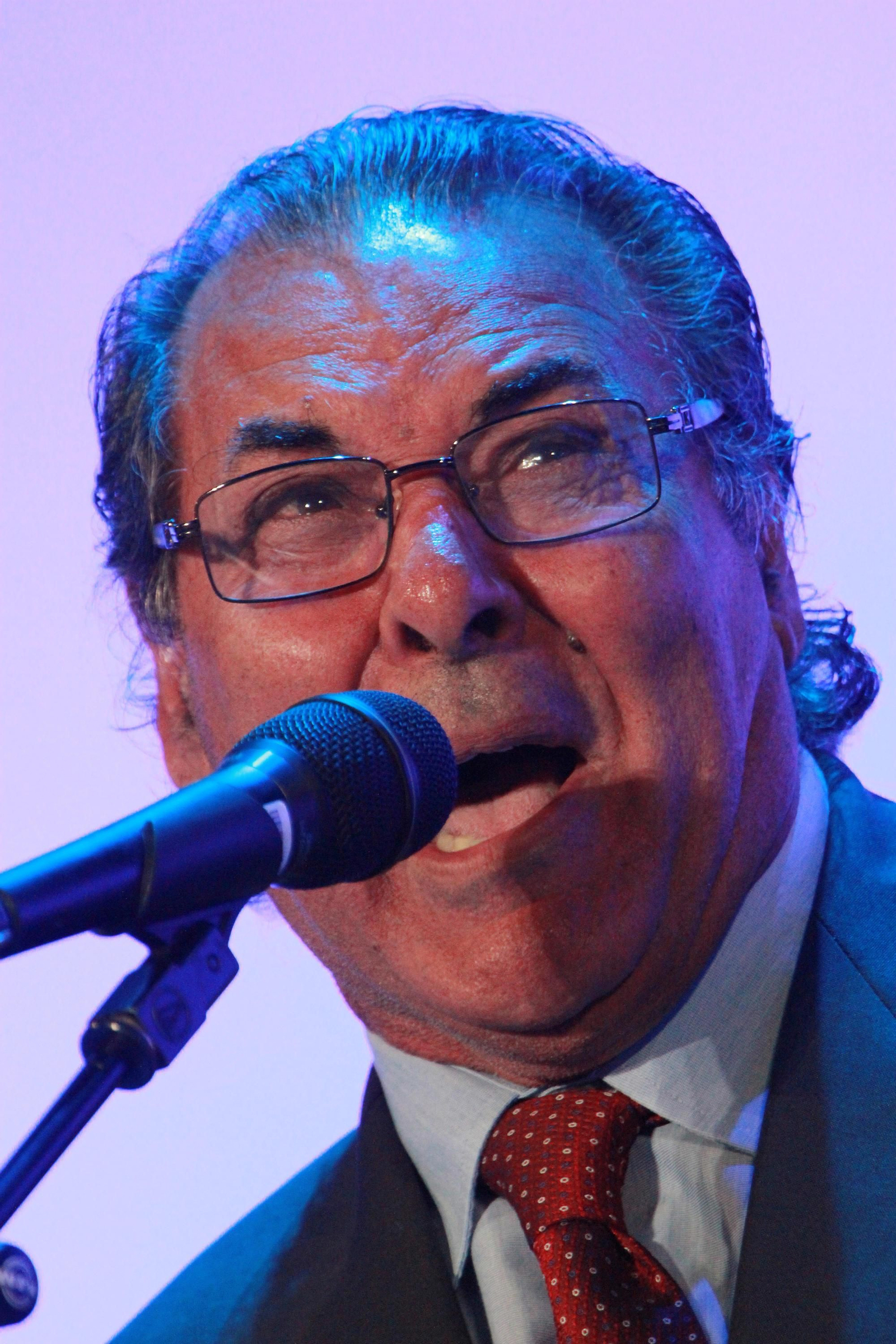 Lorenzo Gálvez, en la Fiesta de la Bulería de 2015