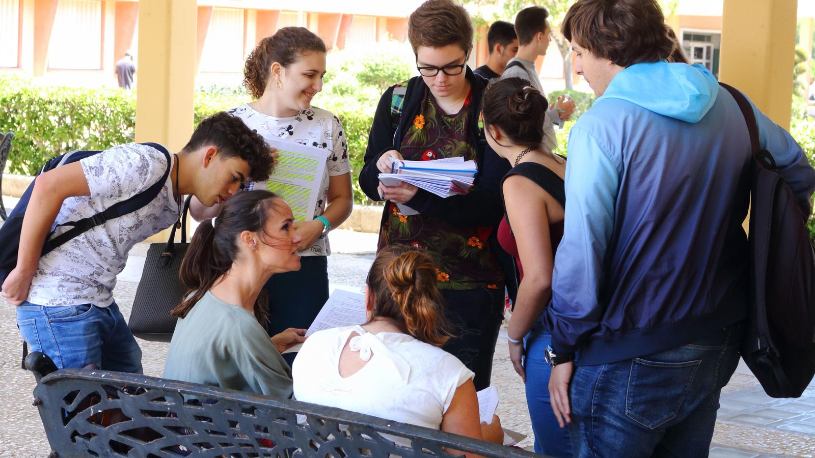 Estudiantes de la Universidad Pablo de Olavide