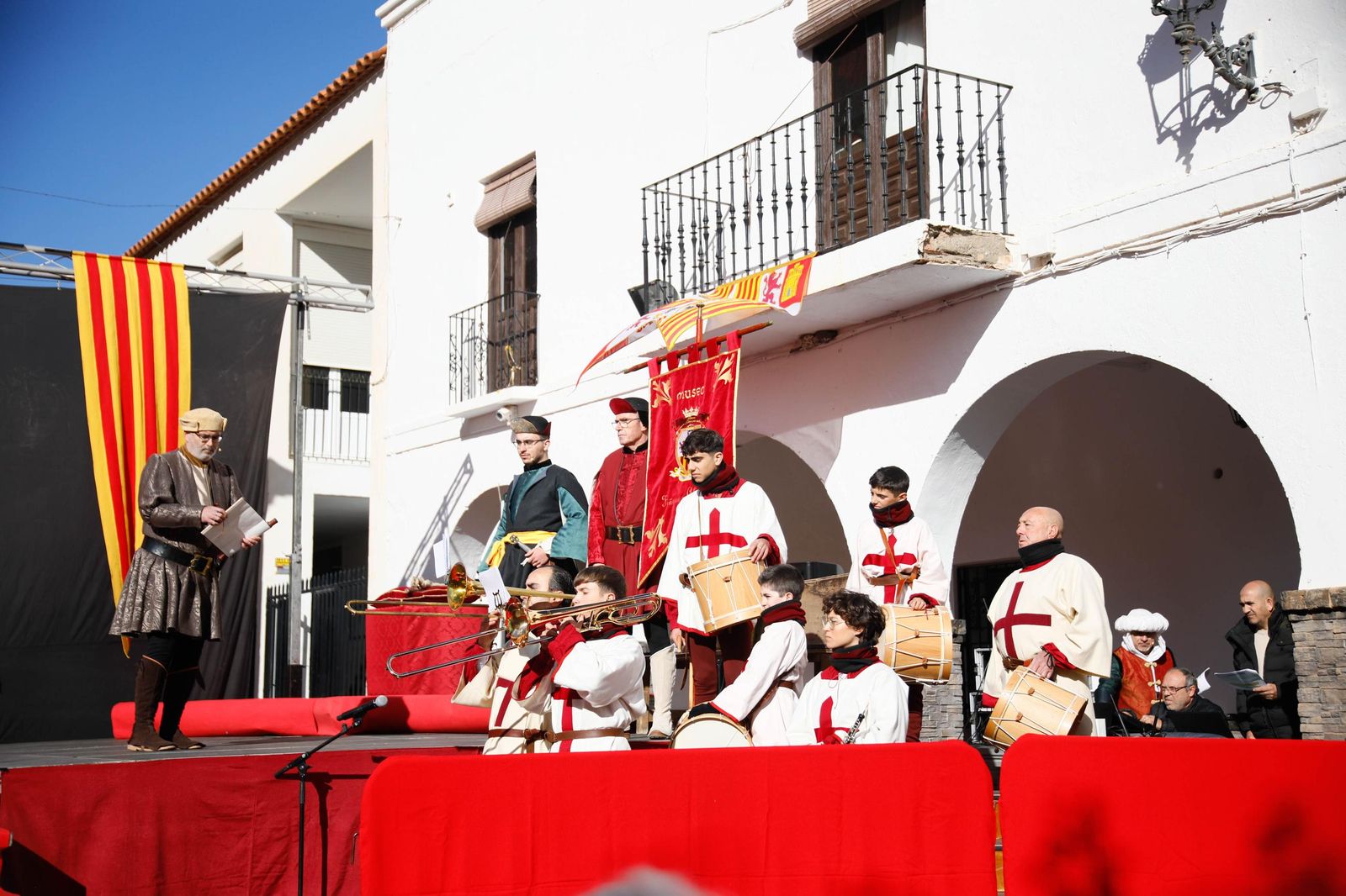 La Recreación de la Pernoctación de los Reyes Católicos en Fiñana, en imágenes
