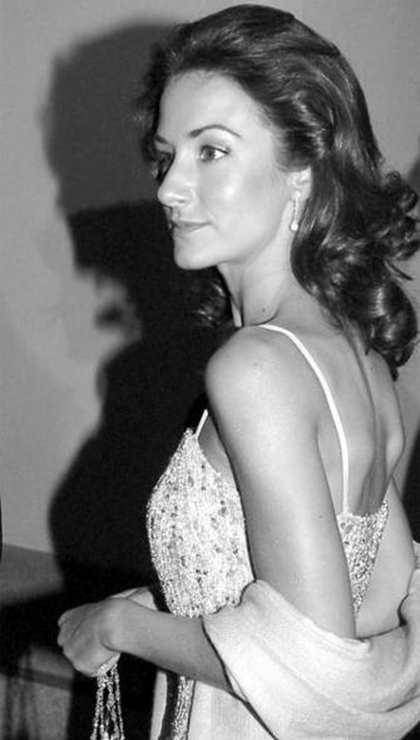 La hermana de la princesa Letizia, en la fiesta previa a la boda real.