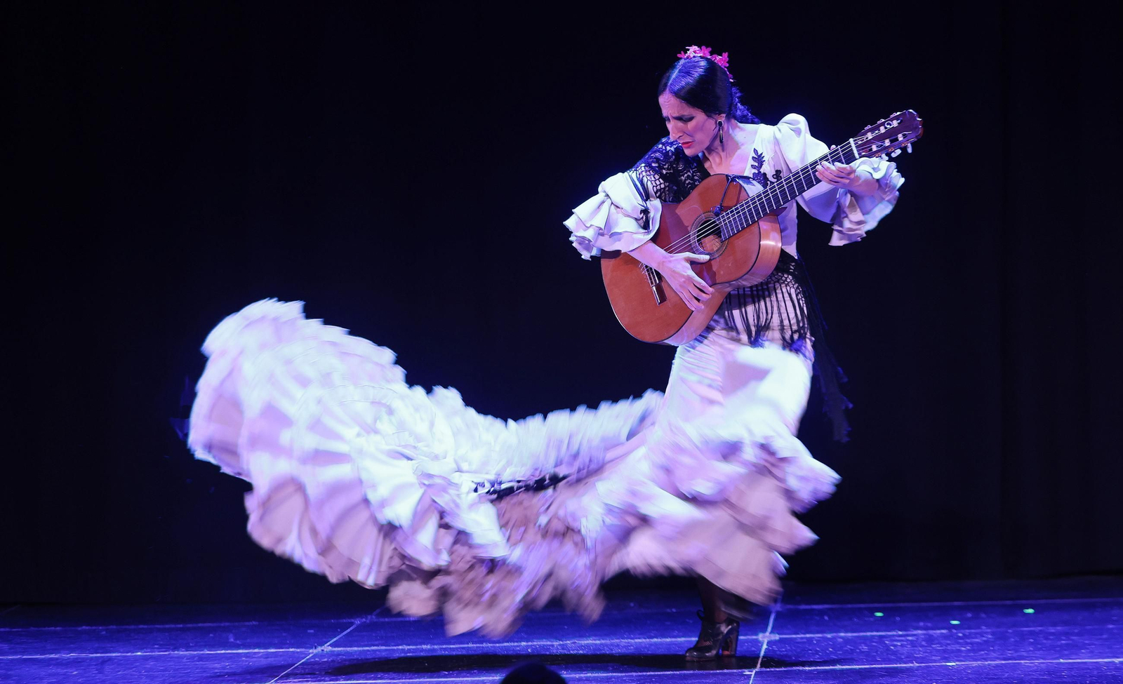 Mercedes Ruiz y Santiago Lara, en Teatro Cajasol de Jerez