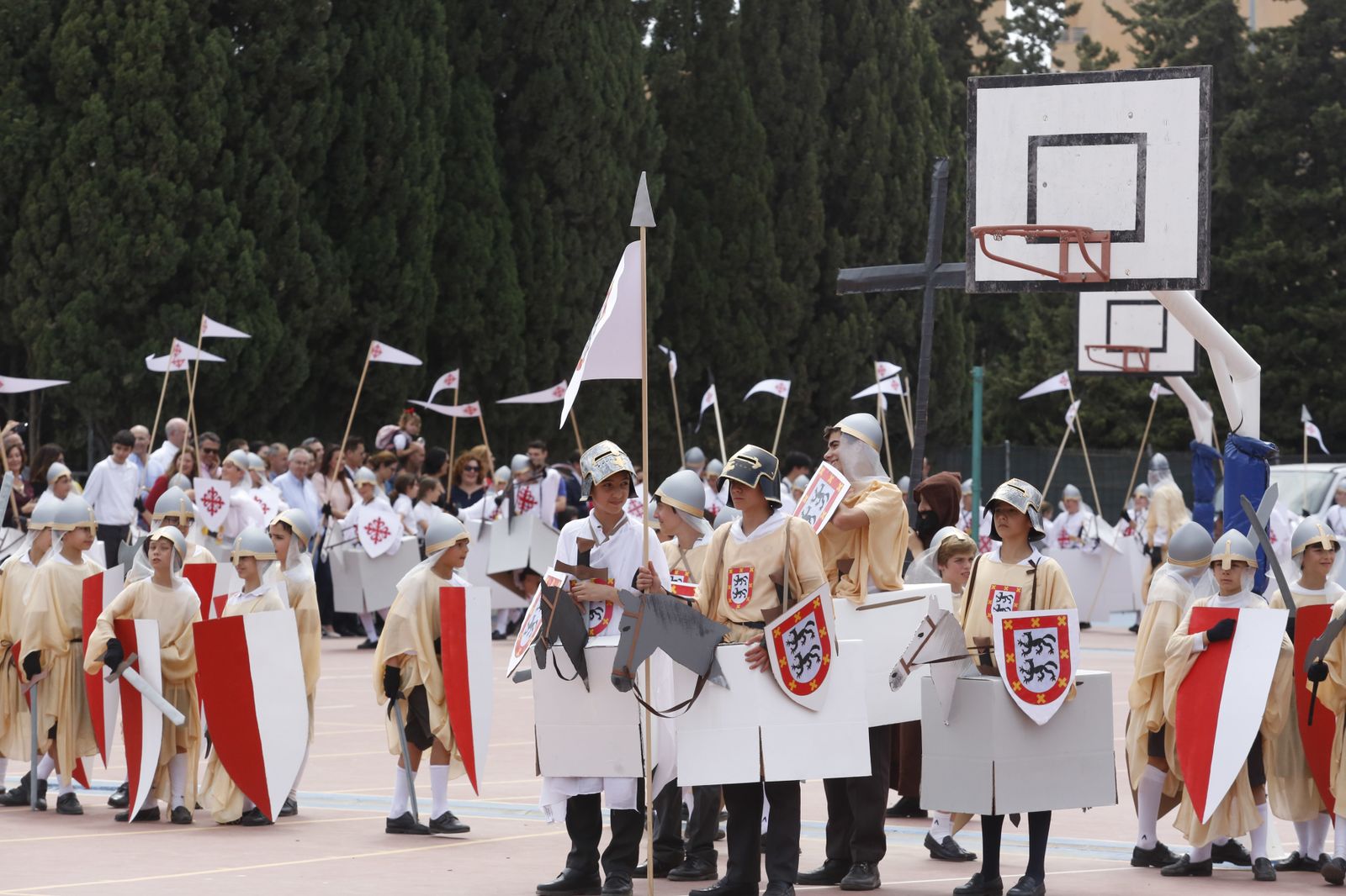 La Batalla de las Navas de Tolosa escenificada por los alumnos de El Romeral